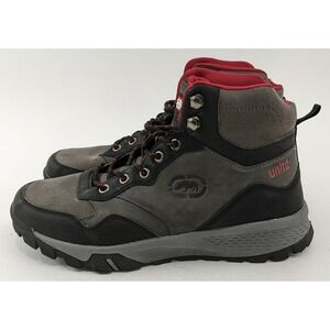 Ecko Unltd. Hiking Boots Ankle Gray‎ Lace Up Padded Collar Men's Size 9